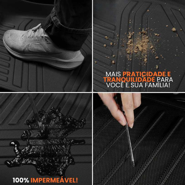 100% impermeável - praticidade e tranquilidade