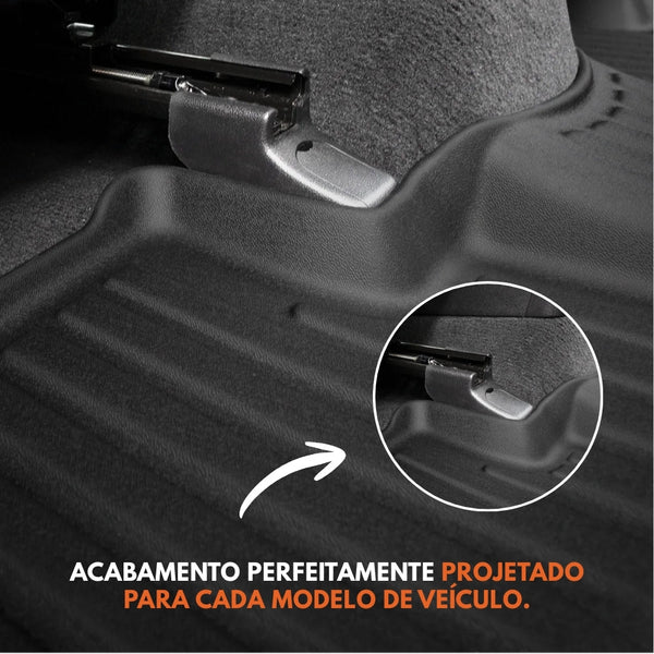 Encaixe perfeito do tapete no veículo