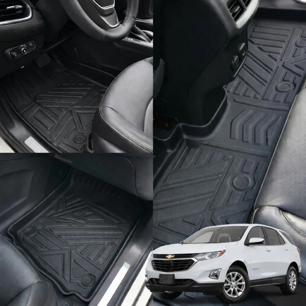 Montagem do tapete bandeja no veículo